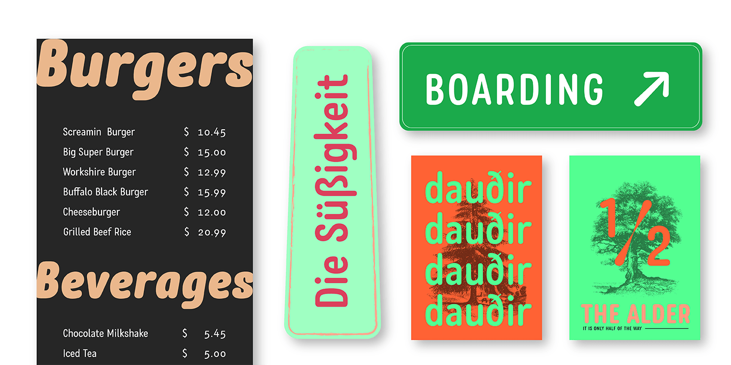 Rolade Italic Font preview